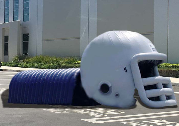 Basic Football Helmet Tunnel