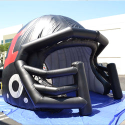 American Inflatable Football Helmet Tunnel Sport Entry University  Inflatable Football Team Tunnel With Blower